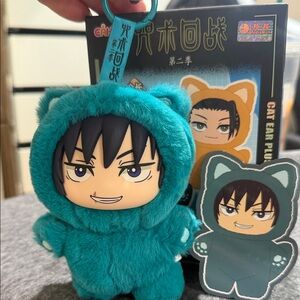 JUJUTSU KAISEN - Confirmed Teal Cat Ear Plush Toy